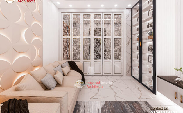 Livingroom interior design and decoration. Banasree, Dhaka, Bangladesh.