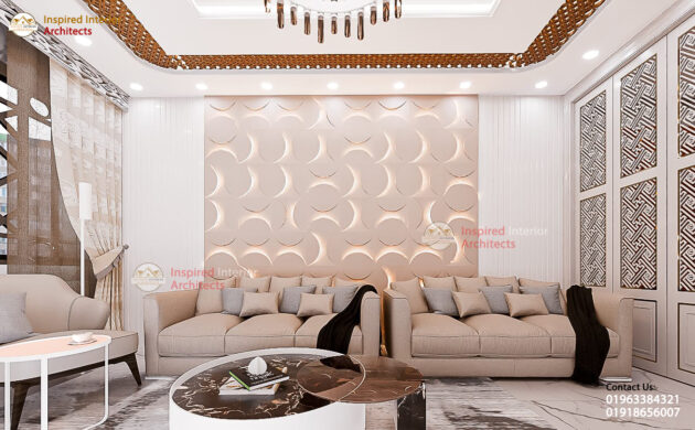 Livingroom interior design and decoration. Banasree, Dhaka, Bangladesh.