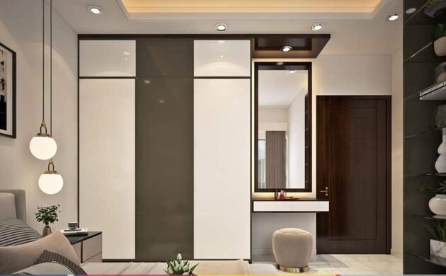 Bedroom 3 Wall Cabinet with Dressing Unit_Mohakhali DOHS_Afsar uddin