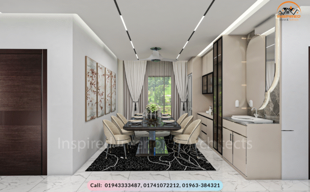 Residential Interior Design _ Mr Arif_ 1500 sft_bashundhara RA (17)