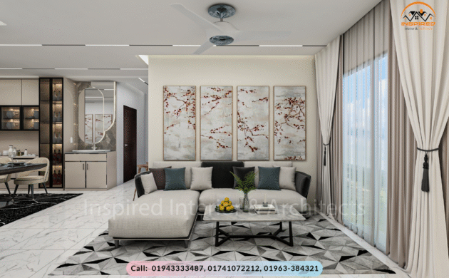 Residential Interior Design _ Mr Arif_ 1500 sft_bashundhara RA (3)
