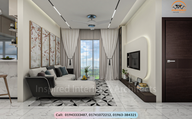 Residential Interior Design _ Mr Arif_ 1500 sft_bashundhara RA (7)